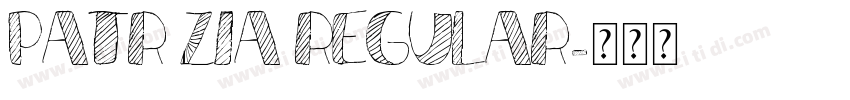 Patrízia Regular字体转换